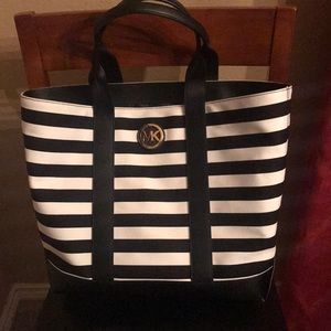 NEW Michael Kors  large canvas tote bag